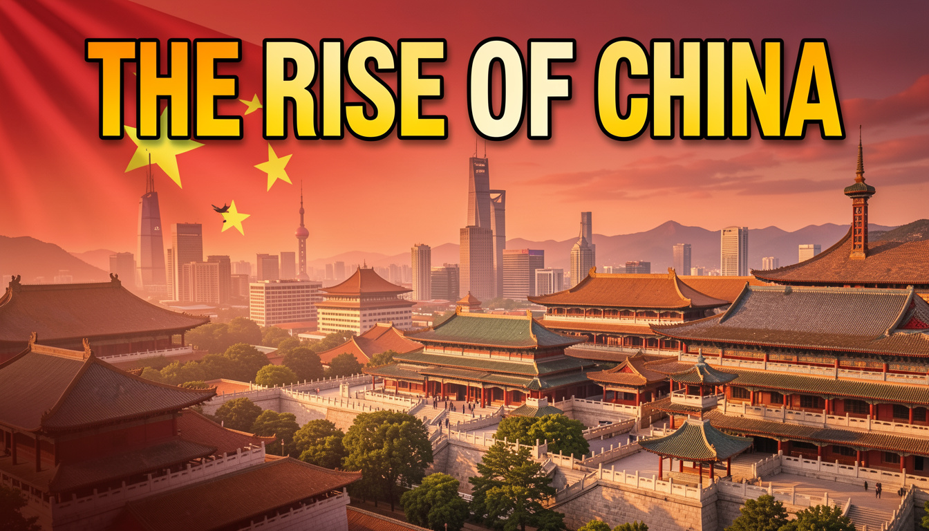 The rise of China