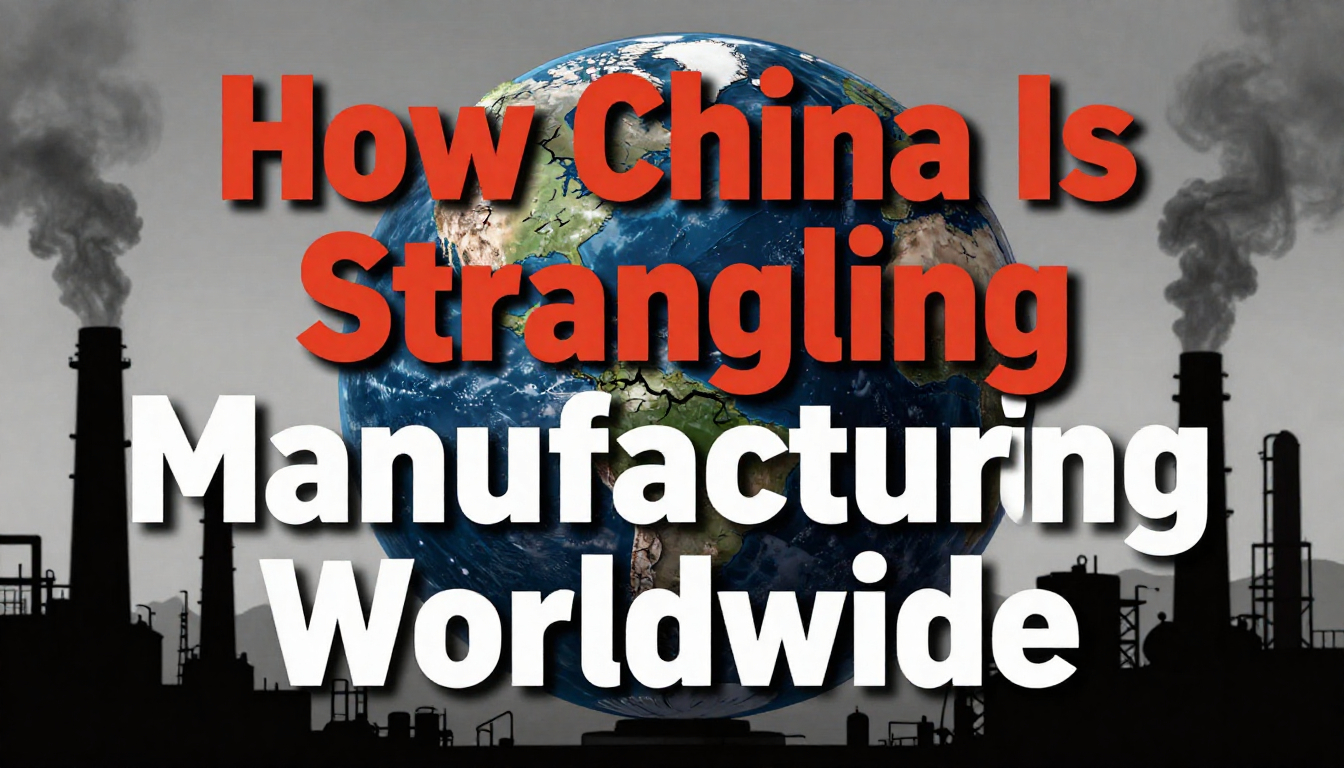 How China is Strangling Manufacturing worldwide